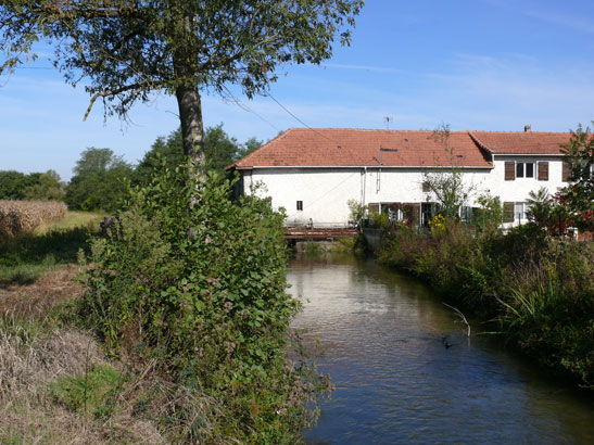 Canal d'Alaric, en amont du moulin Bouhabent